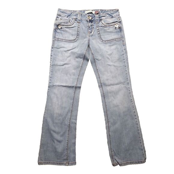 Aeropostale Denim - Vintage Aeropostale Jeans Womens 7/8 REG Chelsea Skinny Bootcut FLAP Y2K Punk